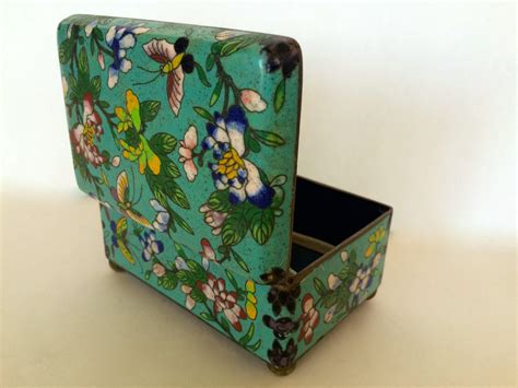 Small Chinese Enamel Box 